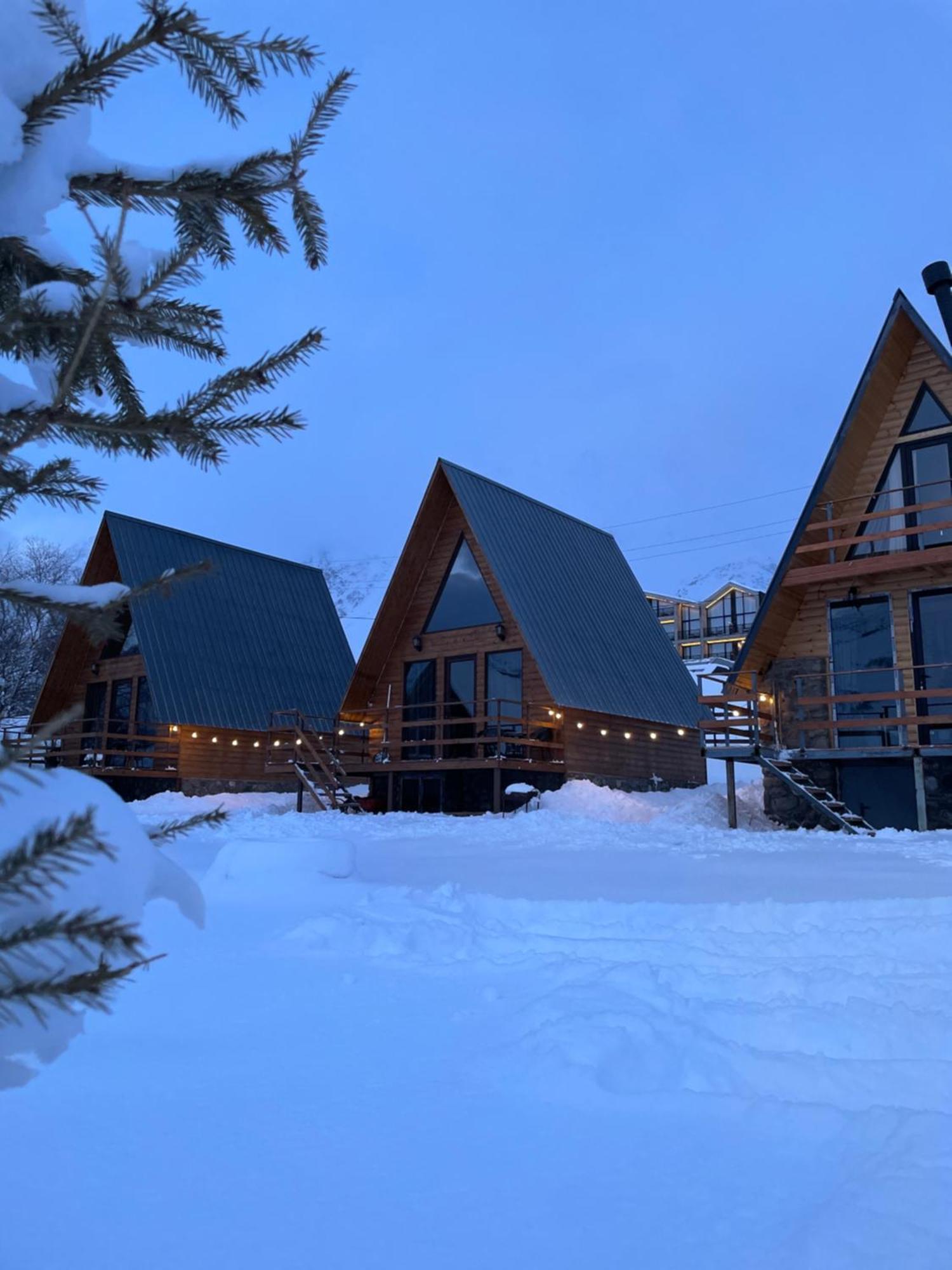 Aura Cottages カズベギ エクステリア 写真