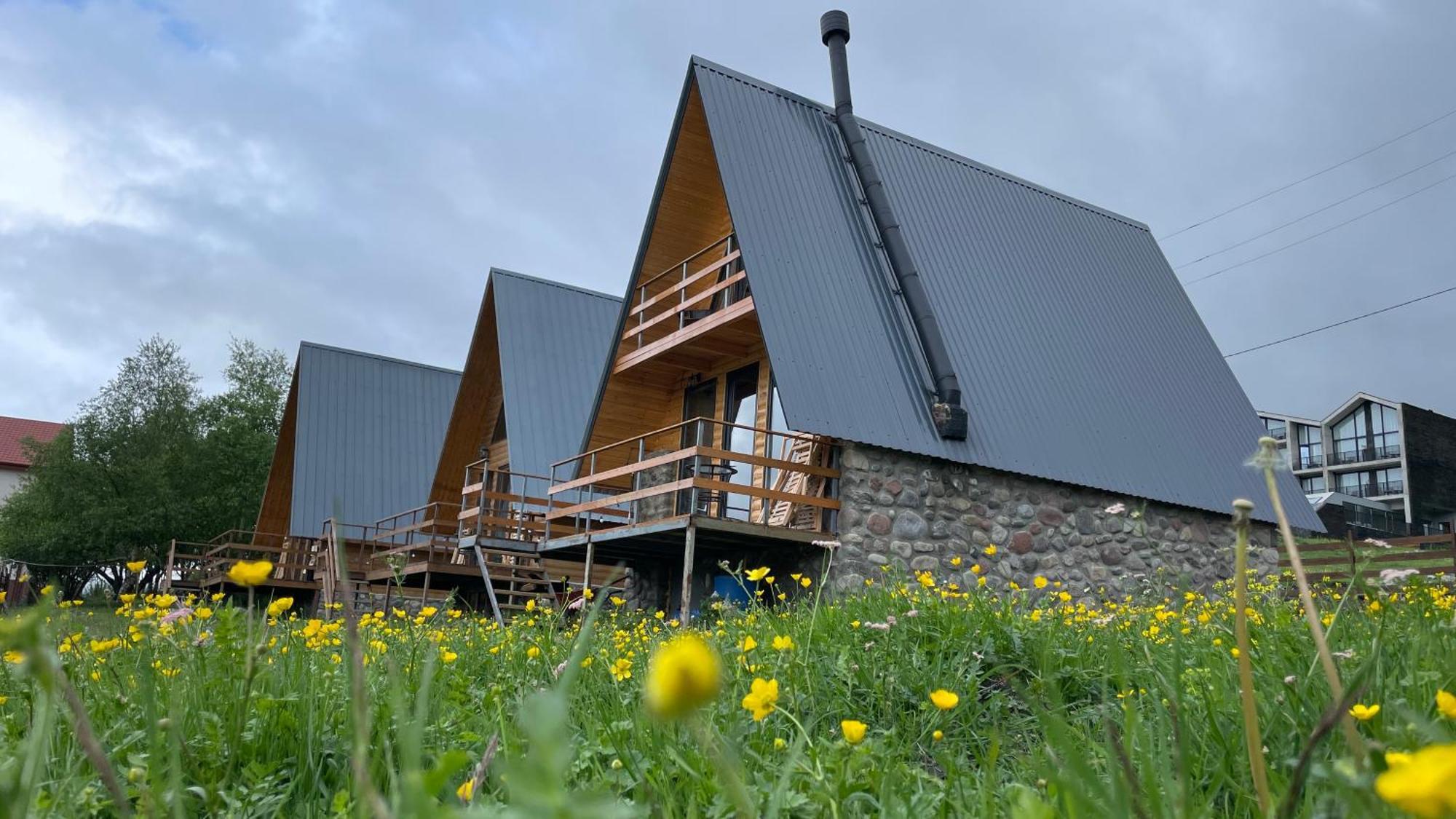 Aura Cottages カズベギ エクステリア 写真